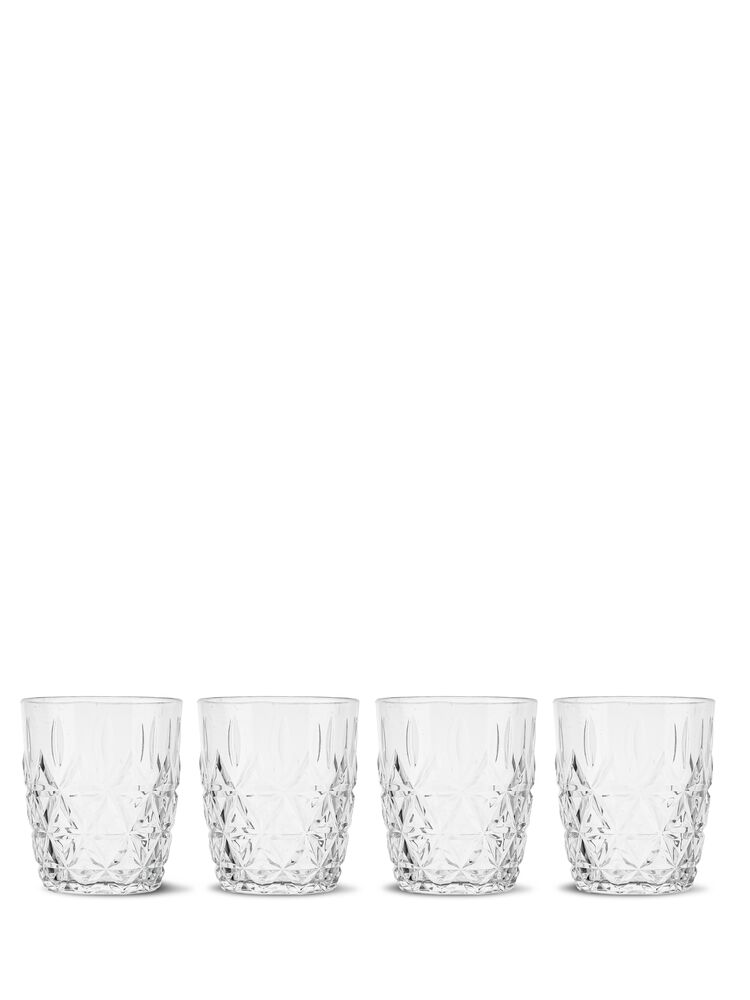 Picnic Juni water glass, 4-pcs Clear