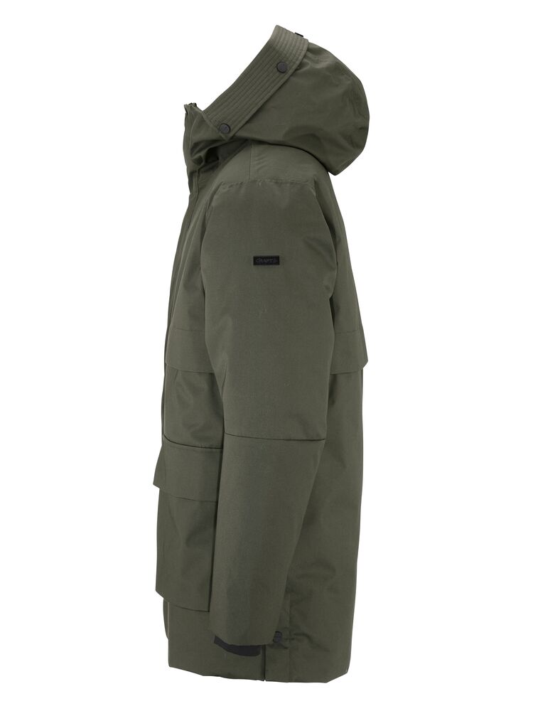 JACK AND JONES Jongens Craft Parka Donkergroen