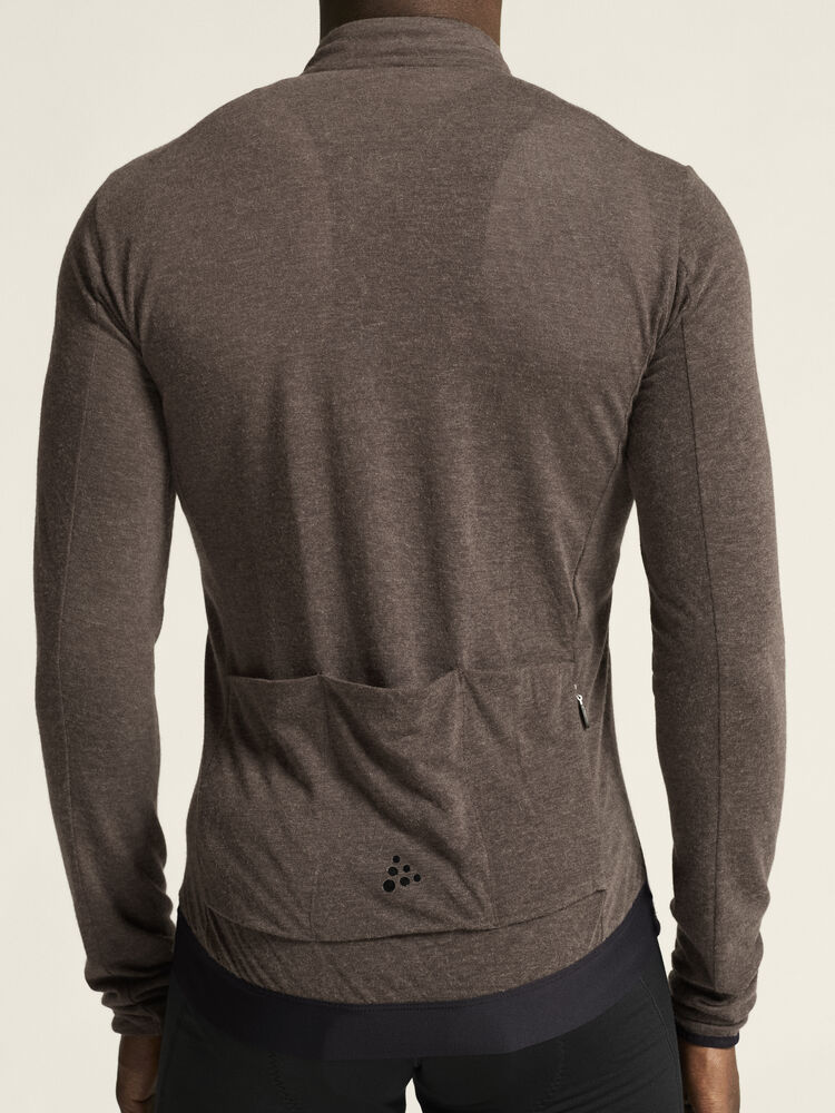Craft Core Bike Essence Wool LS Jersey M - Prune (retail) [286000] / XS