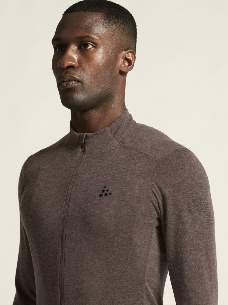 Craft Core Bike Essence Wool LS Jersey M - Prune (retail) [286000] / XS