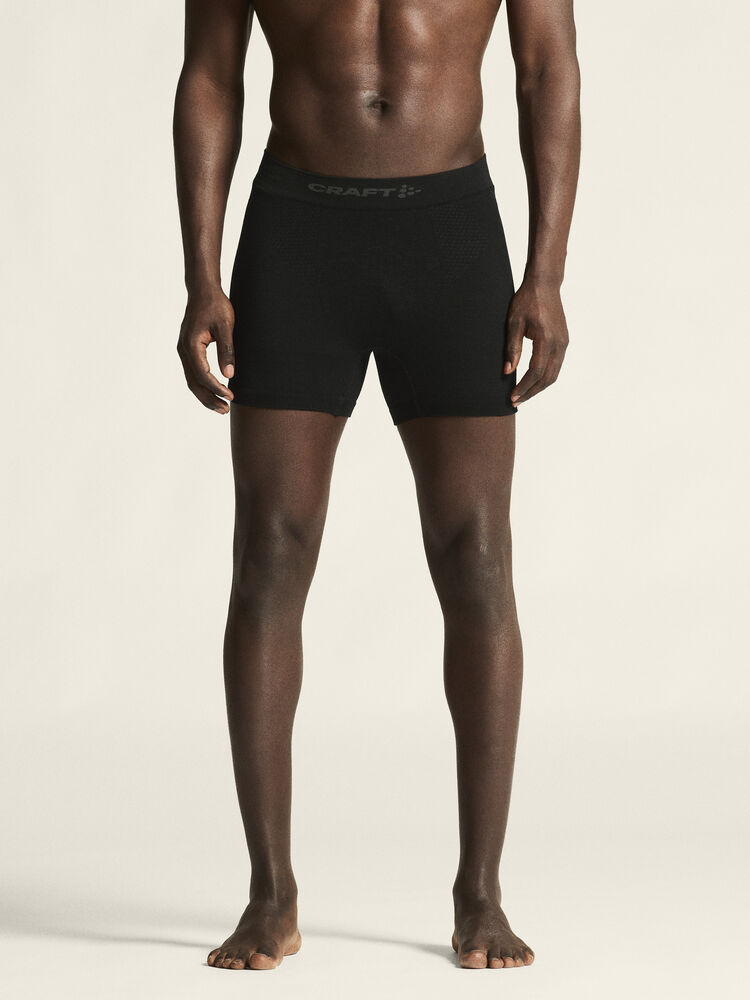 Craft Wool Seamless Boxer 3-Inch M - Black AW25 [999000] / M/L