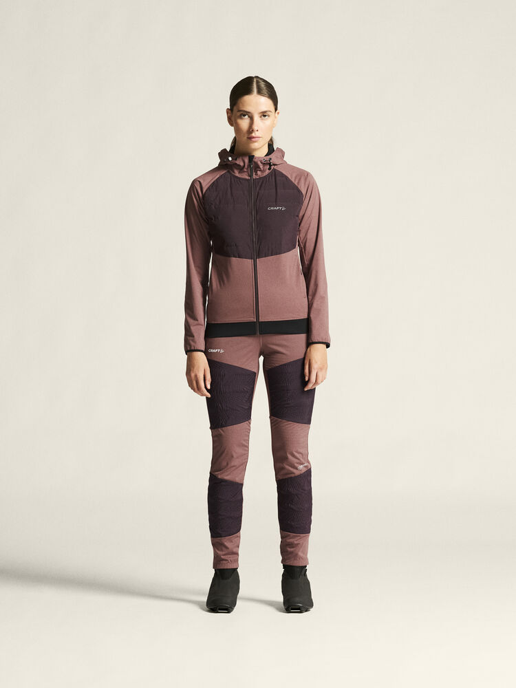 Craft ADV Nordic Training Speed Pants W - Rose Brown/Dk Plum [473499] / XS