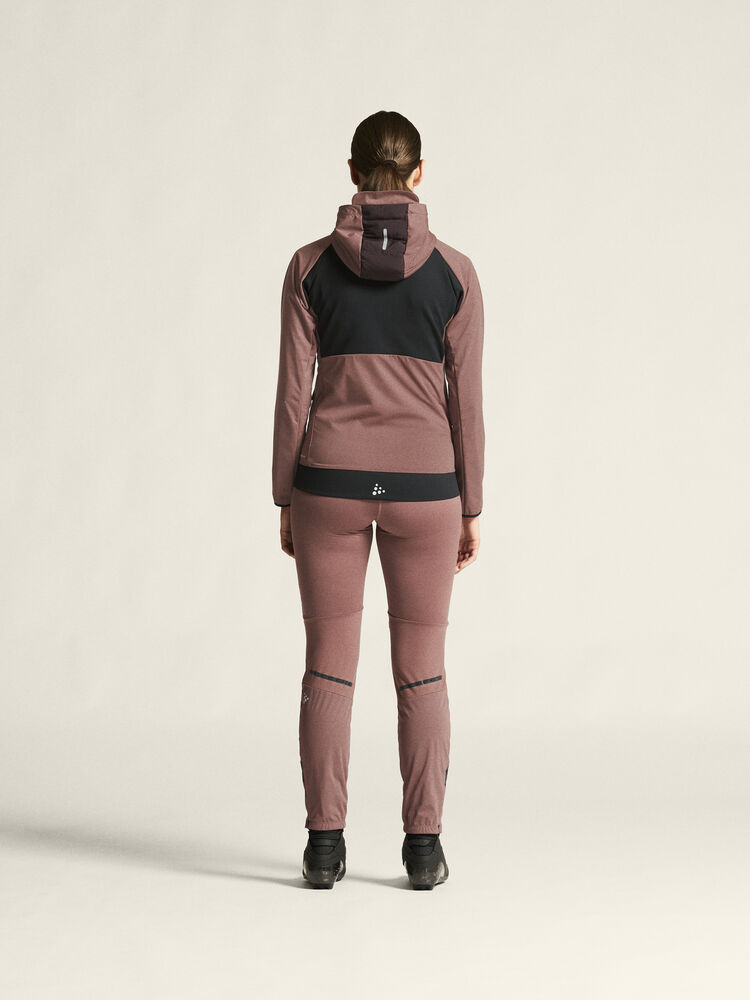 Craft ADV Nordic Training Speed Pants W - Rose Brown/Dk Plum [473499] / XS