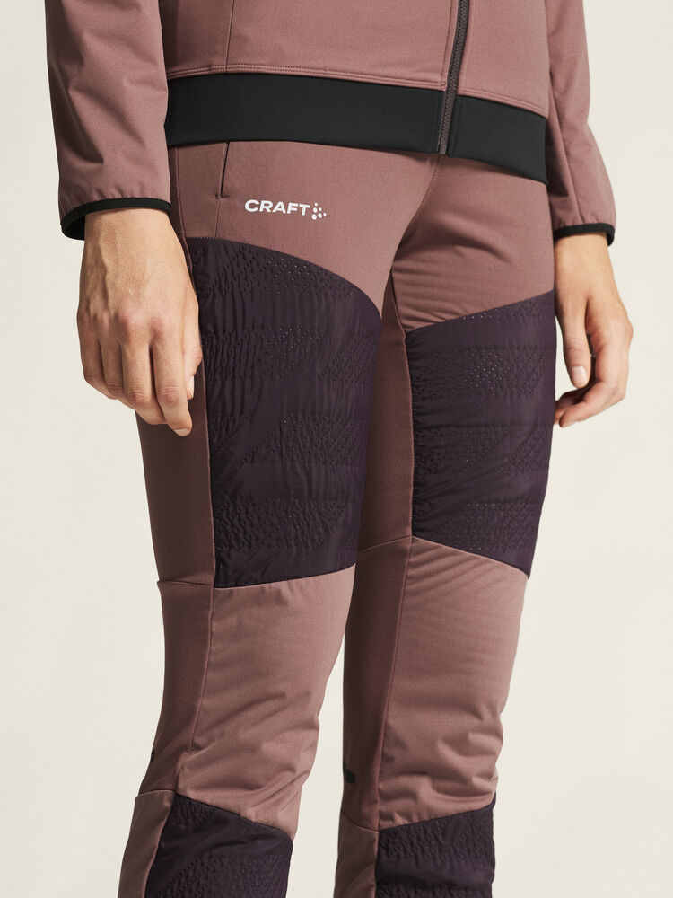 Craft ADV Nordic Training Speed Pants W - Rose Brown/Dk Plum [473499] / XS