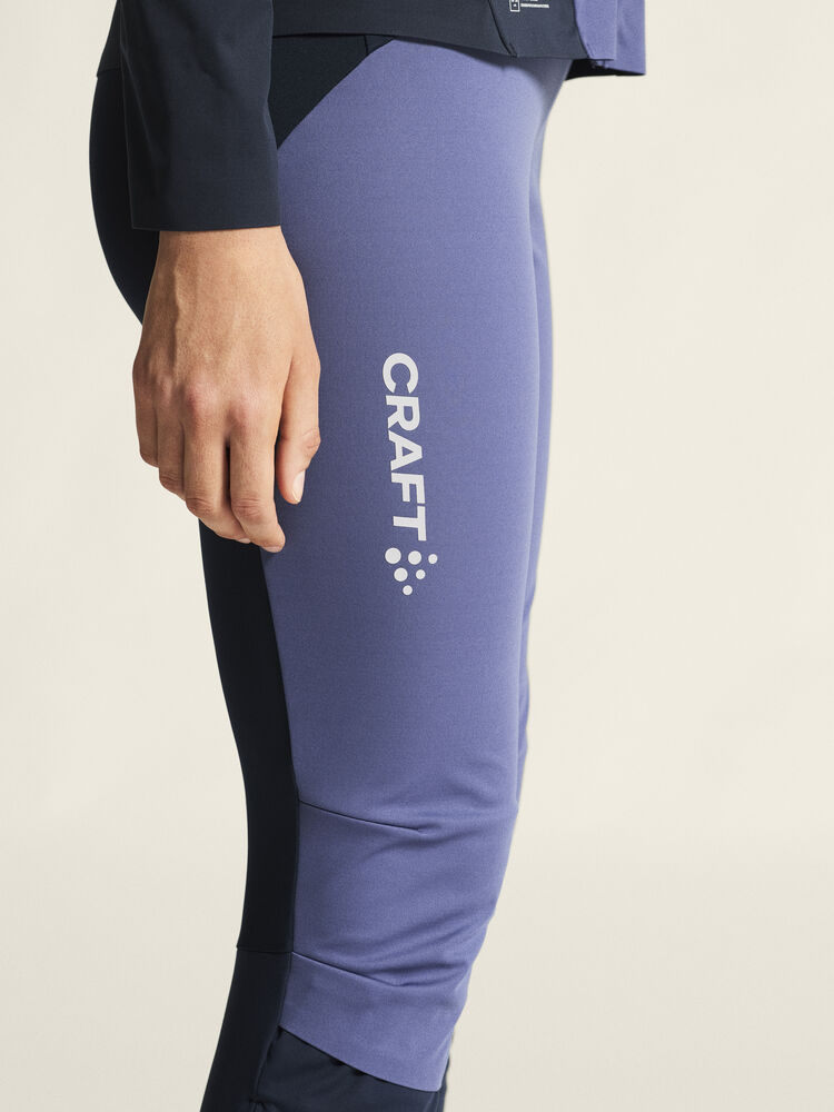 Craft PRO Nordic Race Wind Tights 2 W - Aerinite/Blaze [388396] / XS