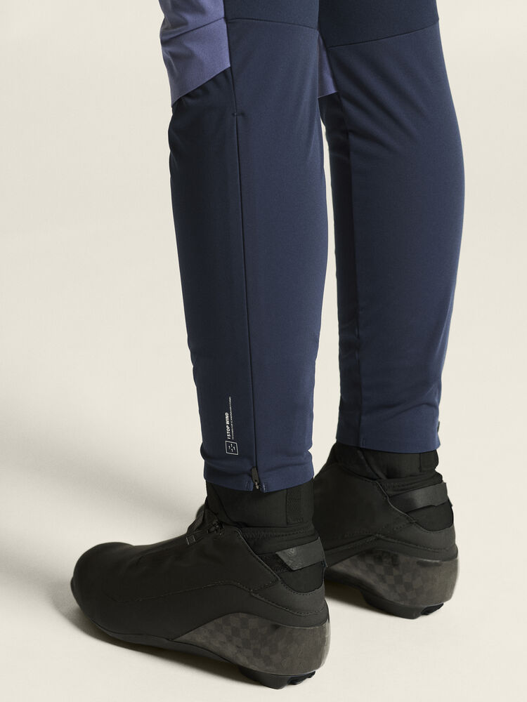Craft PRO Nordic Race Wind Tights 2 W - Aerinite/Blaze [388396] / XS