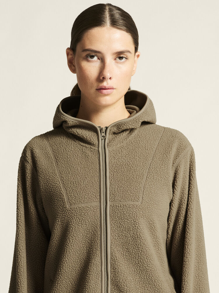 Craft Join Pile Fleece FZ Hood W - Taupe (retail) [240000] / XS