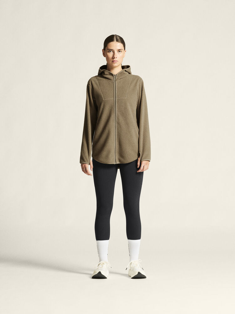 Craft Join Pile Fleece FZ Hood W - Taupe (retail) [240000] / XS