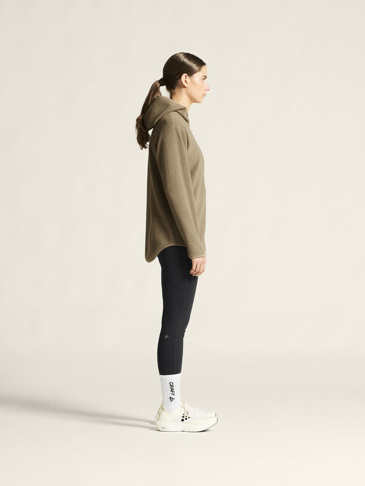 Craft Join Pile Fleece FZ Hood W - Taupe (retail) [240000] / XS