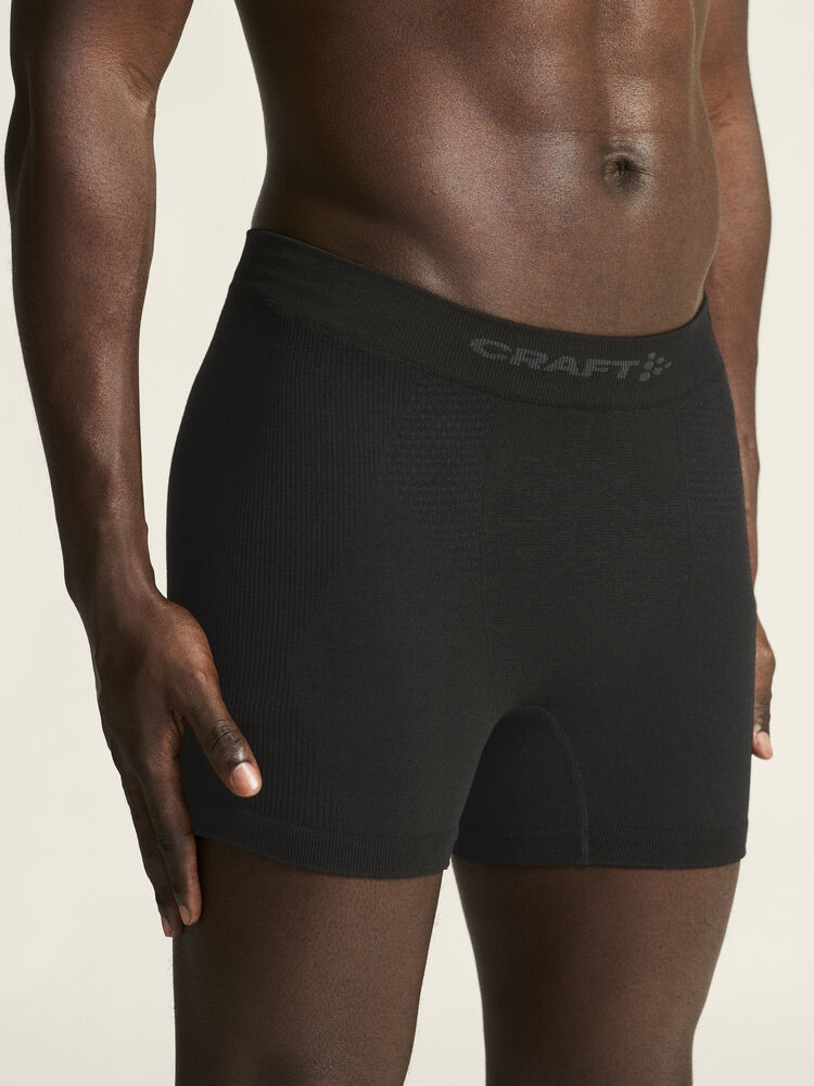Craft Wool Seamless Boxer 3-Inch M - Black AW25 [999000] / M/L
