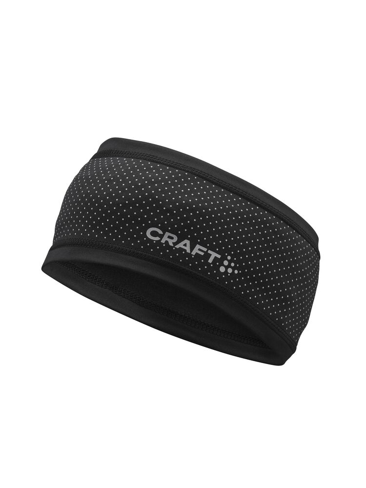 Craft Lumen Fleece Headband 2 - Black AW25 [999000] / L/XL