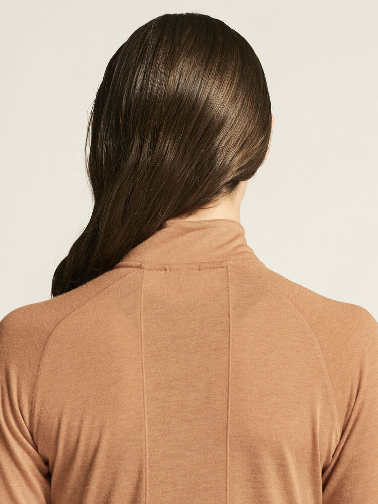 Craft Wool LS Tee W - Syrup/Melange (retail) [246200] / XS