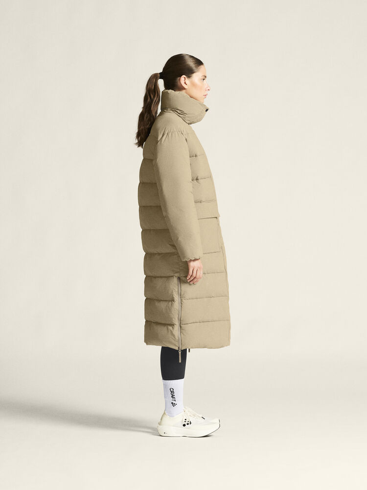 Craft Urban Long Padded Coat W - Taupe (retail) [240000] / XS
