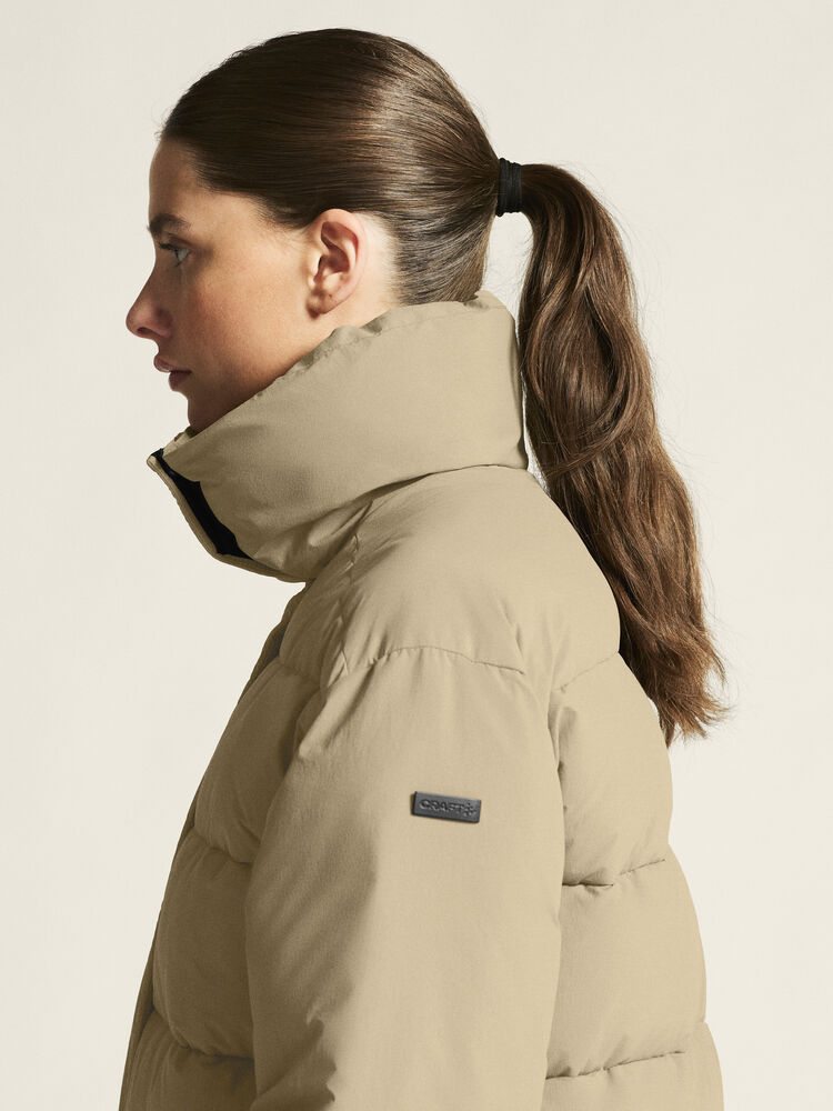 Craft Urban Long Padded Coat W - Taupe (retail) [240000] / XS