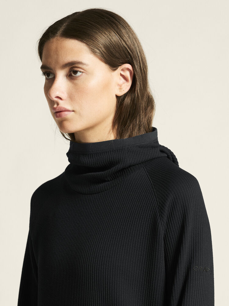 Craft Grid Hood W - Black AW25 [999000] / XS