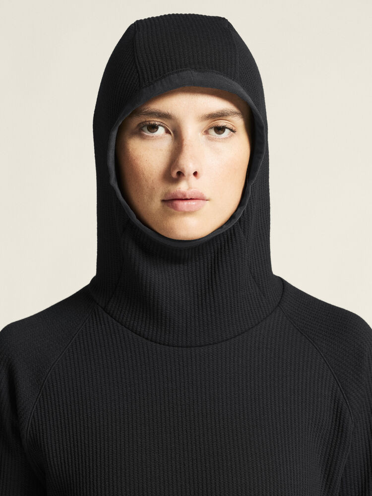 Craft Grid Hood W - Black AW25 [999000] / XS