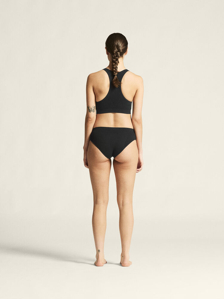 Craft Wool Seamless Hipster W - Black AW25 [999000] / M/L