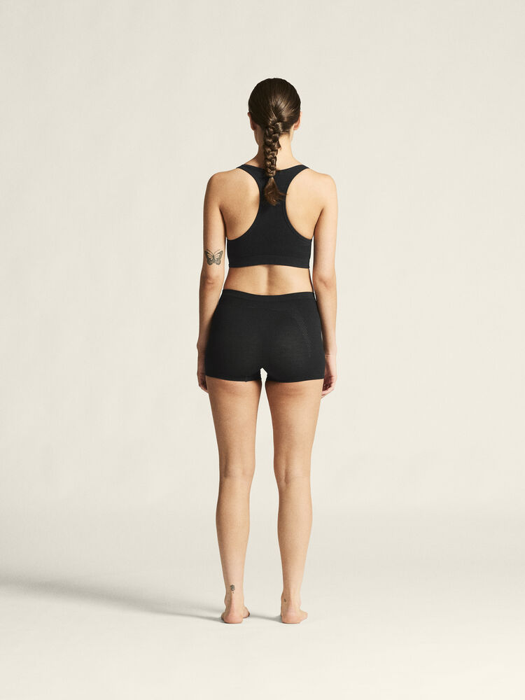 Craft Wool Seamless Boxer W - Black AW25 [999000] / M/L