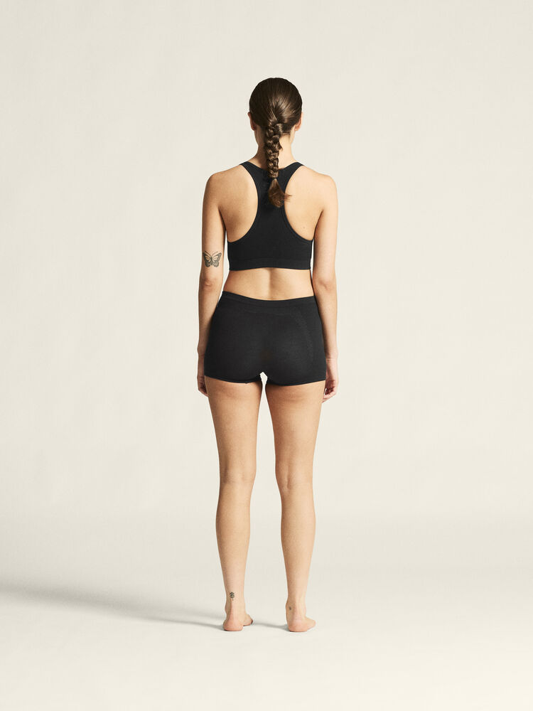 Craft Wool Seamless Bra W - Black AW25 [999000] / M/L
