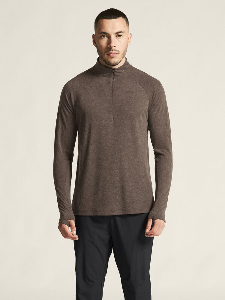 Craft Wool LS Tee M - Prune/Melange [286200] / XS