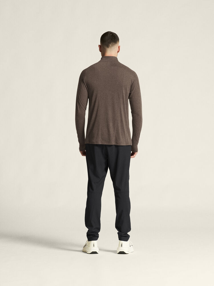 Craft Wool LS Tee M - Prune/Melange [286200] / XS