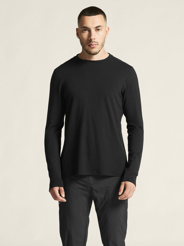 Craft Wool Jersey LS CN M - Black AW25 [999000] / XS