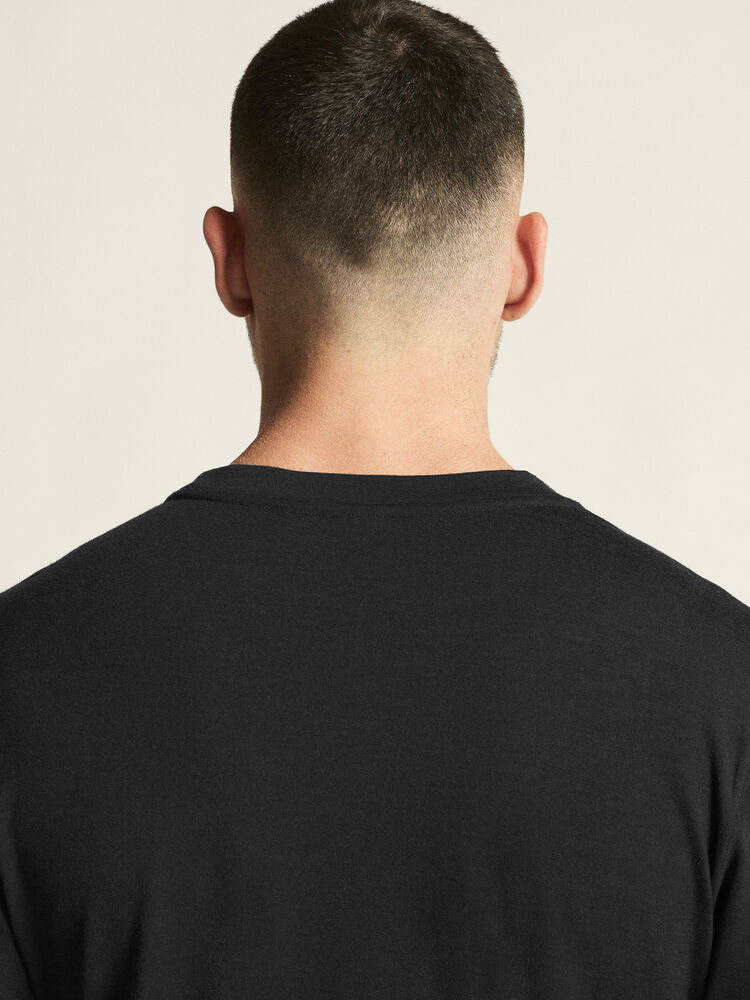 Craft Wool Jersey LS CN M - Black AW25 [999000] / XS