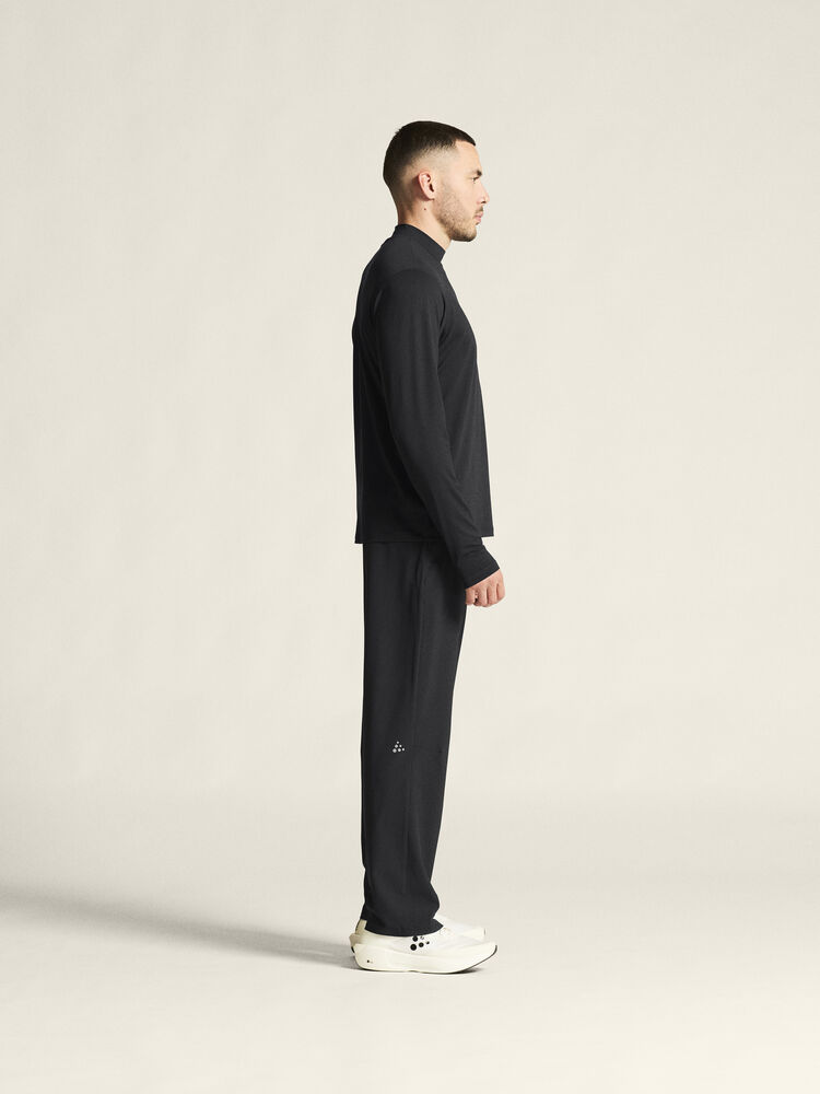 Craft Flow MN LS M - Black Melange [999200] / XS