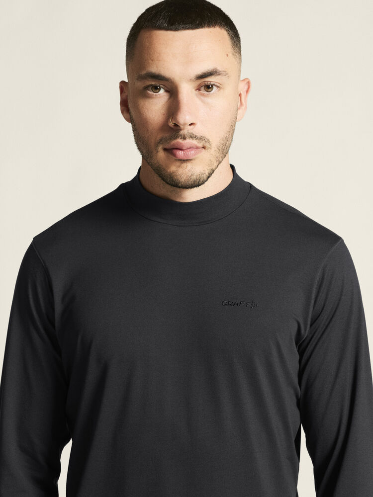 Craft Flow MN LS M - Black Melange [999200] / XS