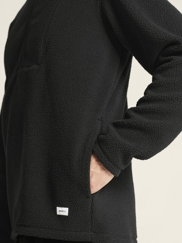 Craft Join Pile Fleece HZ M - Black AW25 [999000] / S
