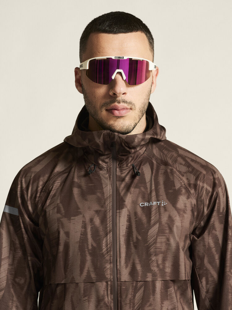 Craft PRO Hydro Jacket 3 M - Prune/Multi [286007] / XS