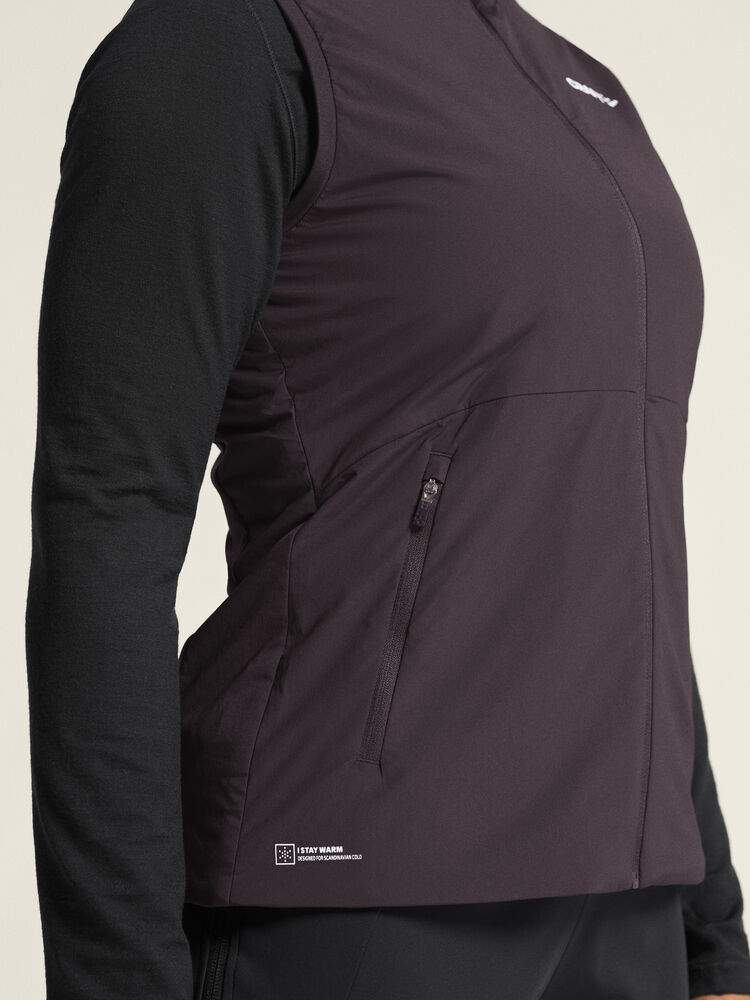 Craft ADV Nordic Training Insulate Vest W - Dk Plum (retail) [499000] / XS