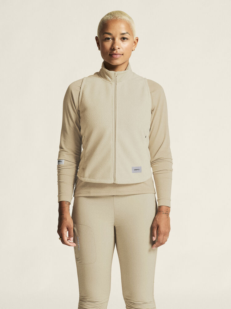 Craft SubZ Fleece Vest W - Plaster (retail) [214000] / XS