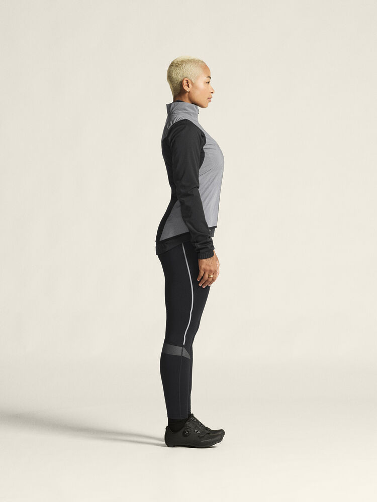 Craft Adv Essence Lumen Wind Vest W - Silver reflective/Black [926999] / XS