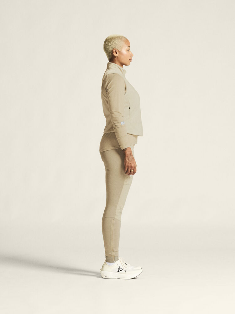 Craft SubZ Fleece Vest W - Plaster (retail) [214000] / XS