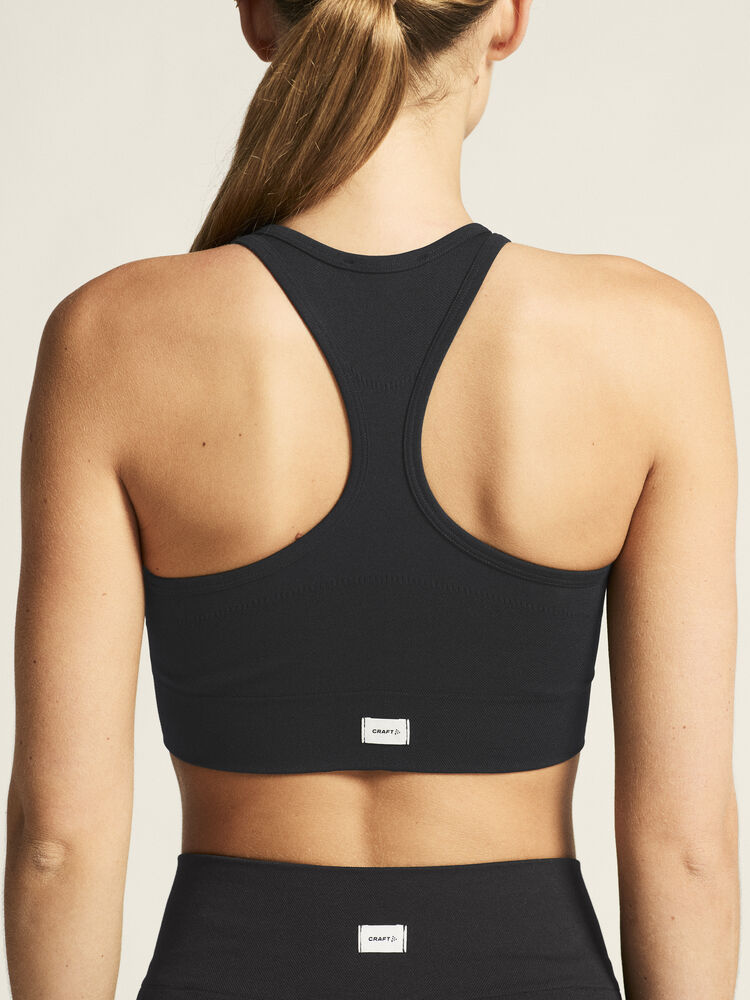 Craft Collective Seamless Bra W - Black AW25 [999000] / L/XL