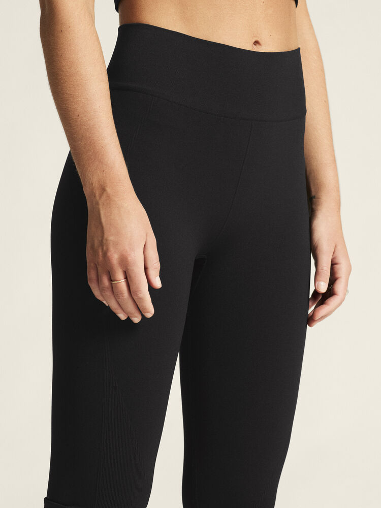 Craft Collective Seamless Tights W - Black AW25 [999000] / L/XL