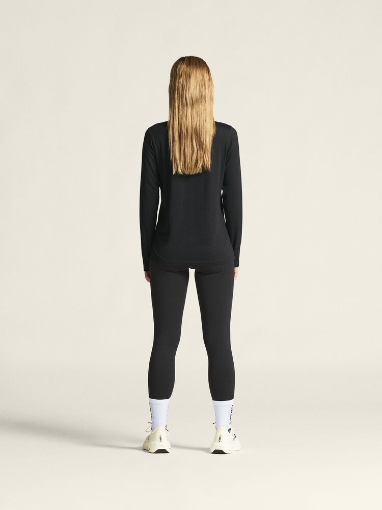 Craft Flow MN LS W - Black Melange [999200] / XS