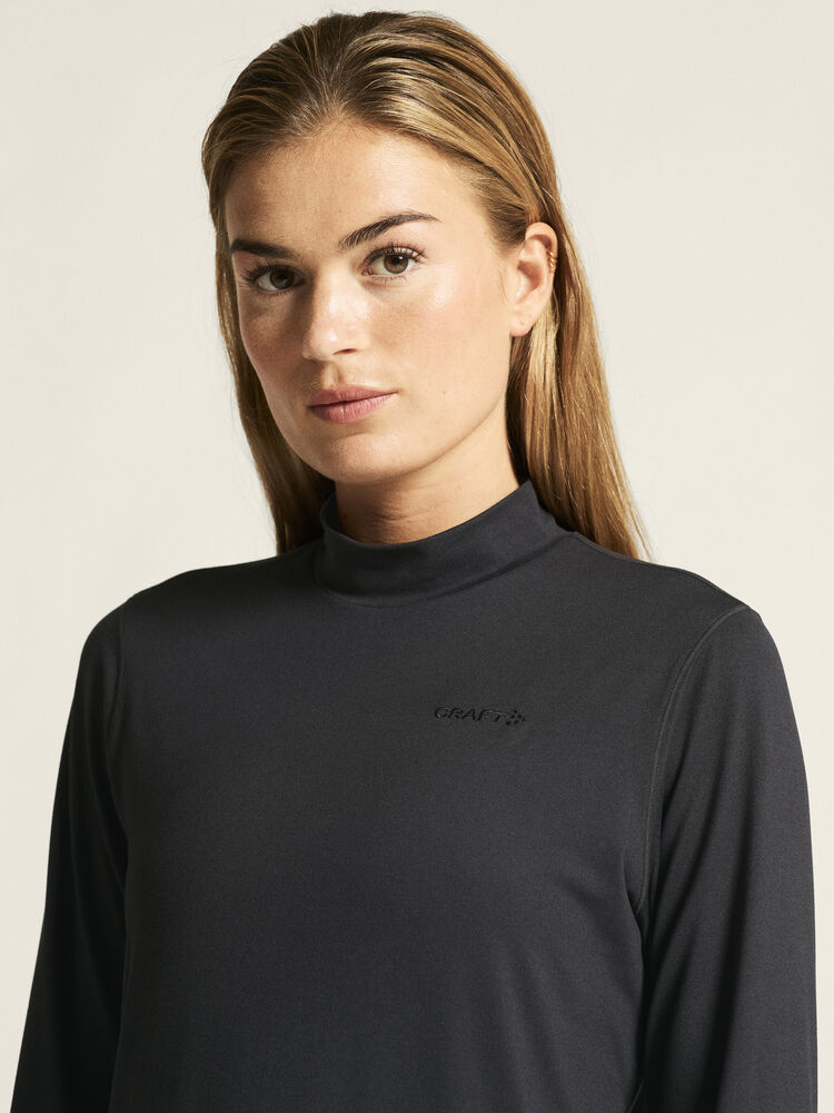 Craft Flow MN LS W - Black Melange [999200] / XS