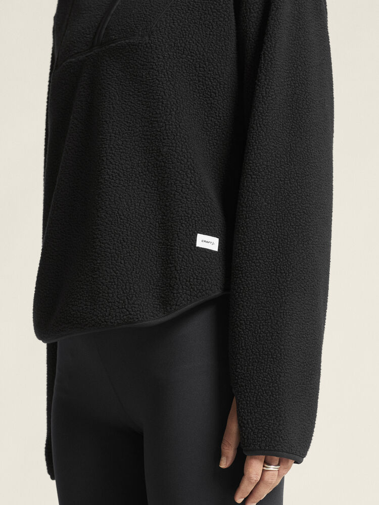Craft Join Pile Fleece HZ W - Black AW25 [999000] / XS
