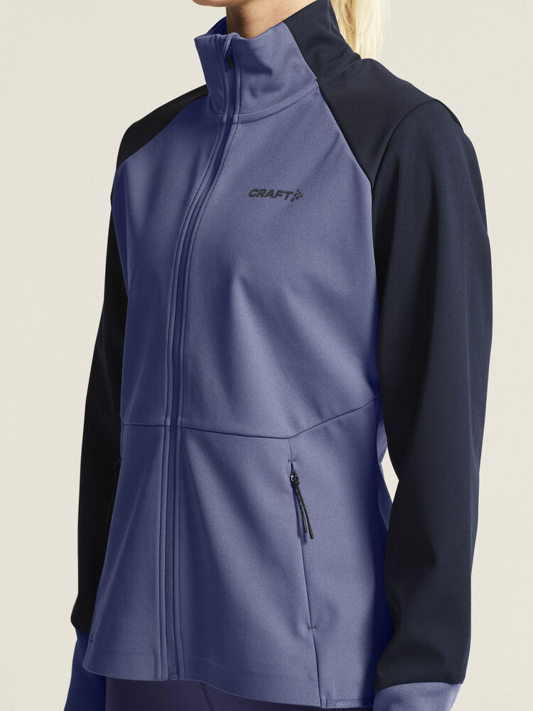 Craft Core Essence Nordic Jacket W - Aerinite/Blaze [388396] / XS