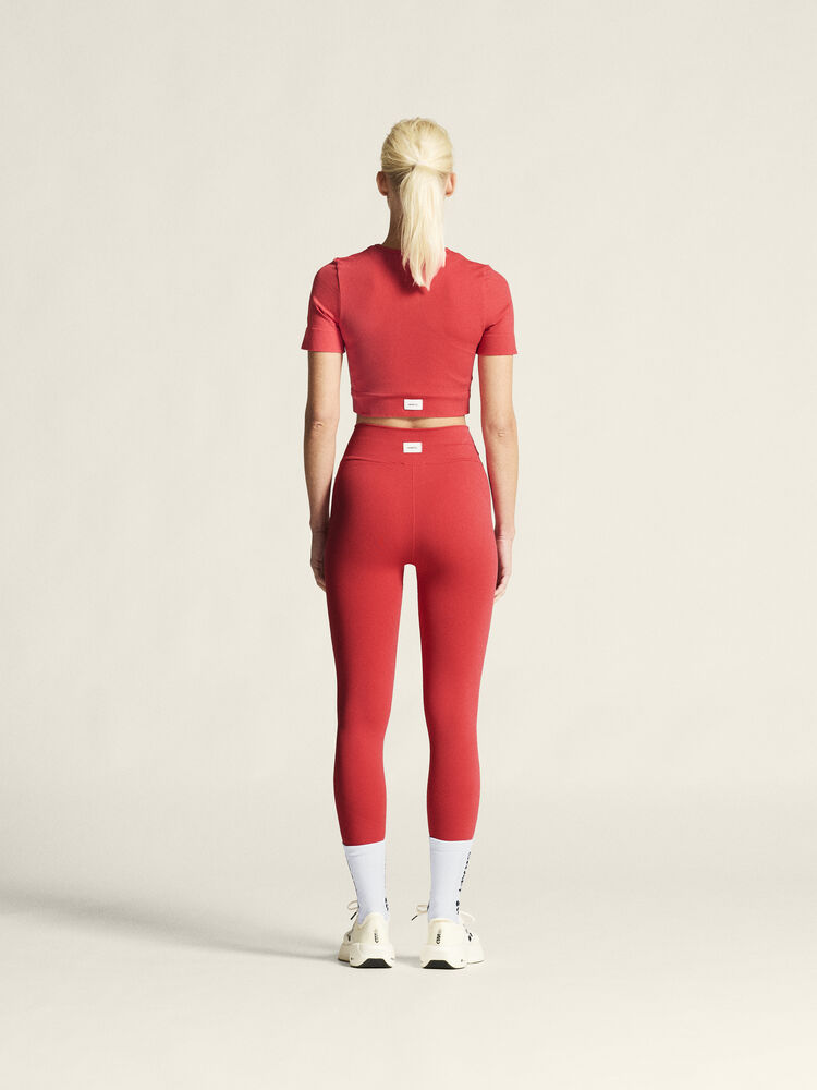 Craft Collective Seamless Cropped SS Top W - Poppy (retail) [452000] / L/XL