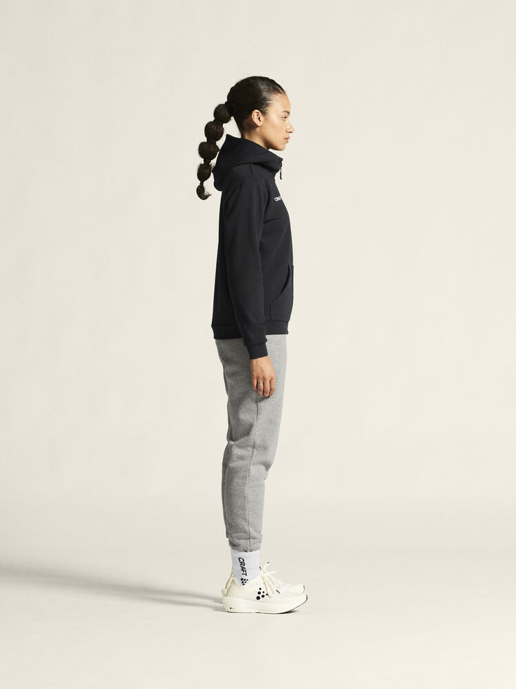 Craft Community 2.0 Logo Fz Hoodie W - Black AW25 [999000] / XS