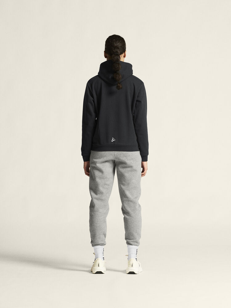 Craft Community 2.0 Logo Fz Hoodie W - Black AW25 [999000] / XS