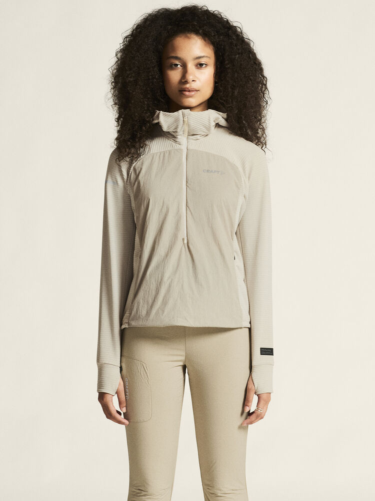 Craft SubZ Light Hood Sweater W - Plaster (retail) [214000] / XS