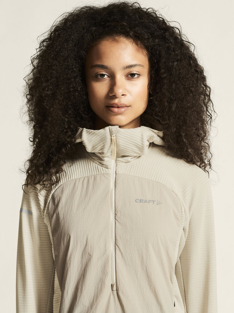 Craft SubZ Light Hood Sweater W - Plaster (retail) [214000] / XS