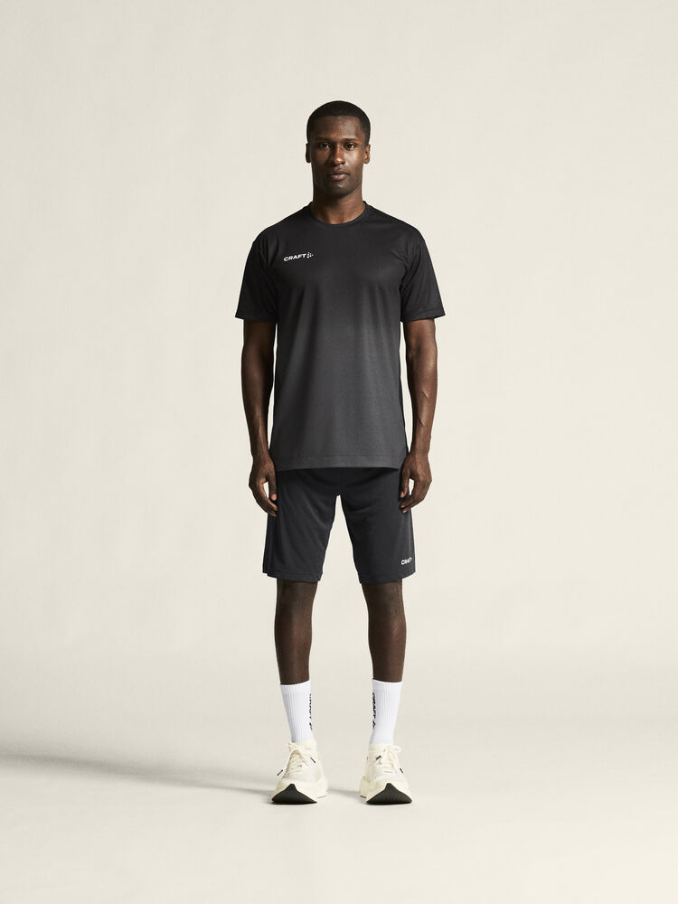 Craft Evolve 2.0 Structured Graphic Jersey M - BLACK-GRANITE [999985] / XS