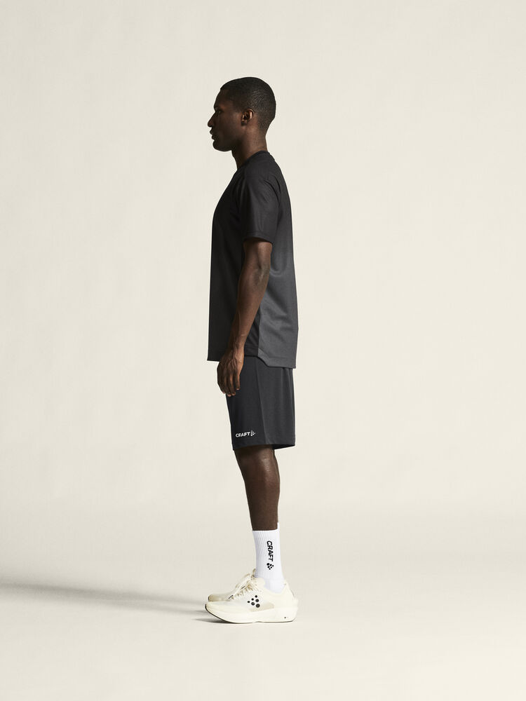Craft Evolve 2.0 Structured Graphic Jersey M - BLACK-GRANITE [999985] / XS