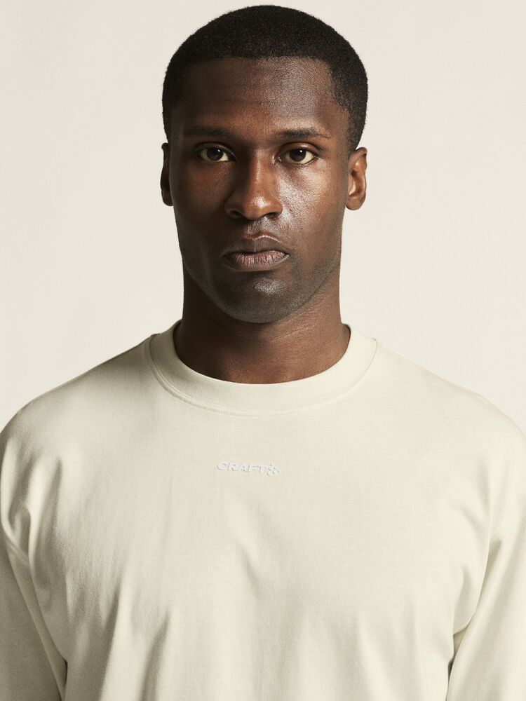 Craft Frequent Heavy LS Tee M - Tofu (retail) [905000] / XS