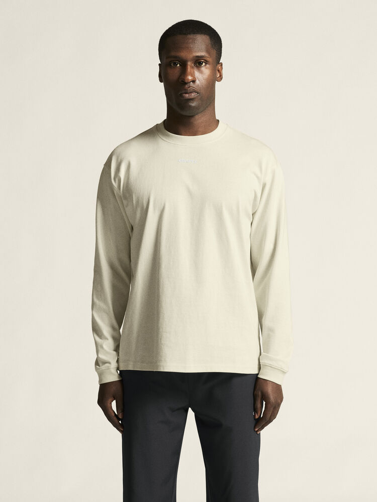 Craft Frequent Heavy LS Tee M - Tofu (retail) [905000] / XS